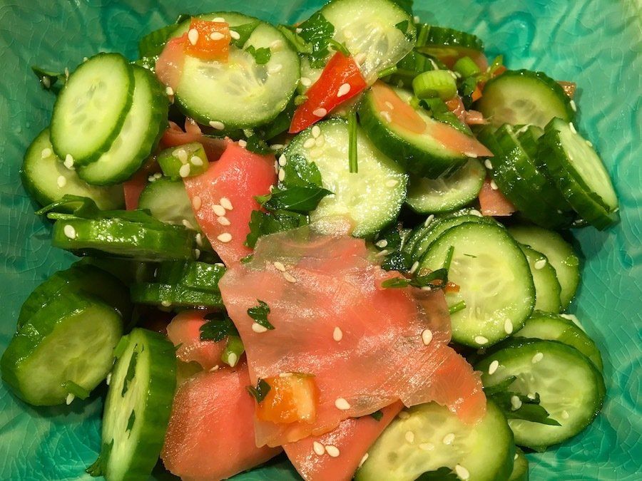 Asian Cucumber Salad